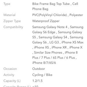 Roswheel phone holder / pouch for bicycle